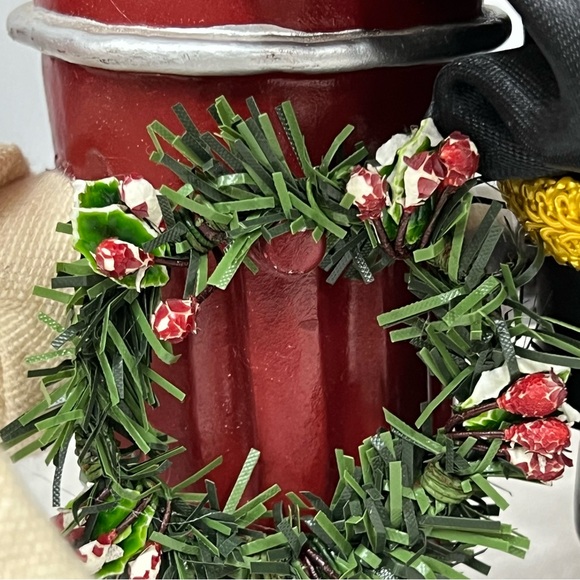 Fireman Christmas Santa Figurine Ladder Fire Hydrant Chief JC Penney - Picture 2 of 16